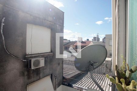 Sala Vista de apartamento à venda com 1 quarto, 43m² em Santana, Porto Alegre
