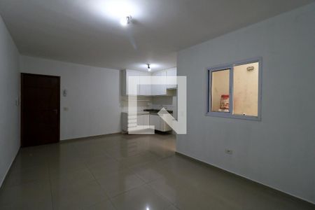 Sala de apartamento para alugar com 3 quartos, 75m² em Vila Alzira, Santo André