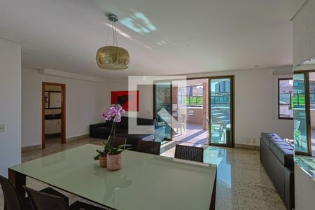 Sala de apartamento à venda com 4 quartos, 221m² em Silveira, Belo Horizonte