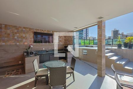 Varanda de apartamento à venda com 4 quartos, 221m² em Silveira, Belo Horizonte