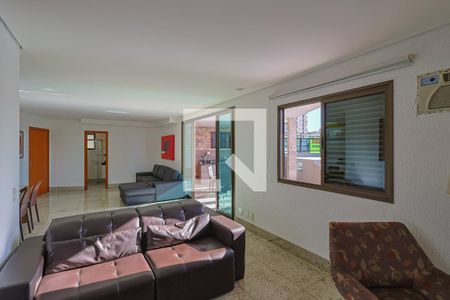 Sala de apartamento à venda com 4 quartos, 221m² em Silveira, Belo Horizonte