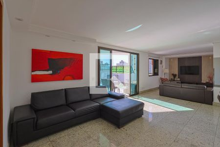 Sala de apartamento à venda com 4 quartos, 221m² em Silveira, Belo Horizonte