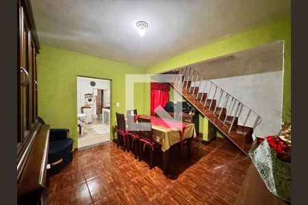 Sala de Jantar de casa à venda com 4 quartos, 125m² em Vila Tibiriçá, Santo André
