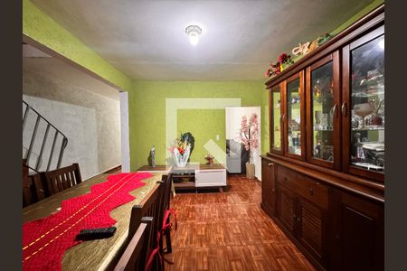Sala de Jantar de casa à venda com 4 quartos, 125m² em Vila Tibiriçá, Santo André