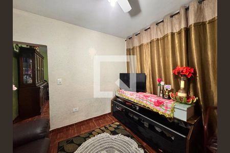 Sala de casa à venda com 4 quartos, 125m² em Vila Tibiriçá, Santo André