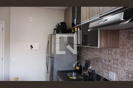 Cozinha e Área de Serviço de apartamento à venda com 2 quartos, 48m² em Parque Eloy Chaves, Jundiaí