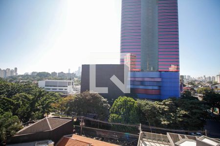 Vista da Sala de kitnet/studio à venda com 1 quarto, 28m² em Pinheiros, São Paulo