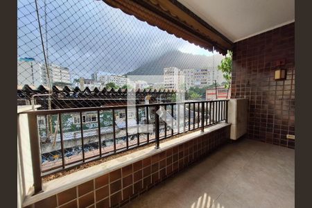 Varanda de apartamento à venda com 2 quartos, 86m² em Humaitá, Rio de Janeiro