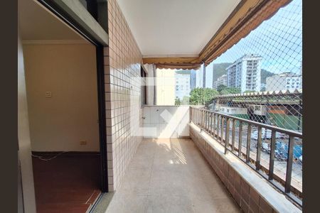 Varanda de apartamento à venda com 2 quartos, 86m² em Humaitá, Rio de Janeiro
