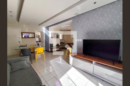 Sala de apartamento à venda com 3 quartos, 109m² em Estoril, Belo Horizonte