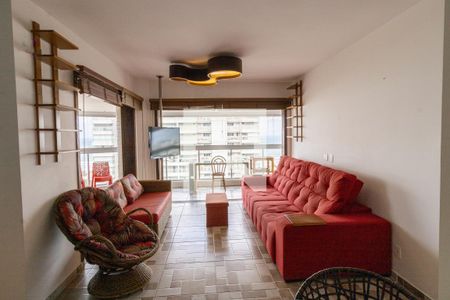 Sala de apartamento para alugar com 3 quartos, 160m² em Jardim Tres Marias, Guarujá