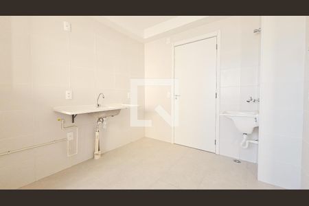 Cozinha de apartamento para alugar com 2 quartos, 36m² em Guarapiranga, São Paulo