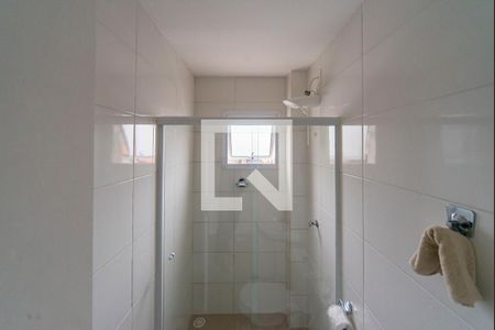 Banheiro Social de apartamento à venda com 2 quartos, 48m² em Vila Eldizia, Santo André