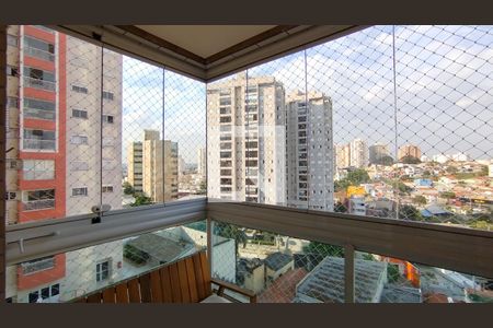 Varanda da Sala de apartamento à venda com 2 quartos, 78m² em Santa Paula, São Caetano do Sul