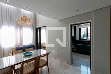 Sala de apartamento à venda com 3 quartos, 214m² em Sagrada Família, Belo Horizonte