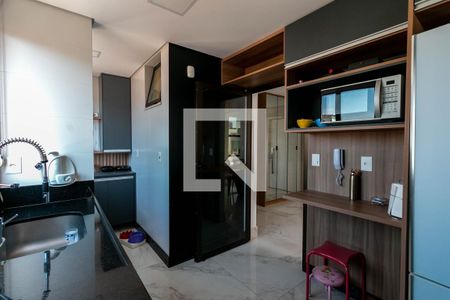 Cozinha de apartamento à venda com 3 quartos, 214m² em Sagrada Família, Belo Horizonte