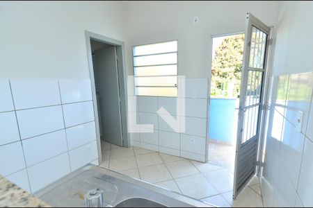 Cozinha de kitnet/studio para alugar com 1 quarto, 30m² em Casa Branca, Belo Horizonte