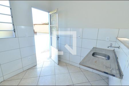 Cozinha de kitnet/studio para alugar com 1 quarto, 30m² em Casa Branca, Belo Horizonte