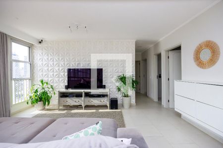 Sala de apartamento à venda com 4 quartos, 134m² em Campo Belo, São Paulo
