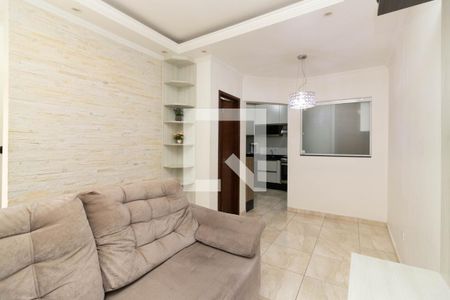 Sala de casa de condomínio para alugar com 2 quartos, 60m² em Parque Boturussu, São Paulo