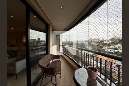 Sacada de apartamento à venda com 3 quartos, 114m² em Jardim, Santo André