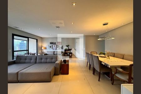 Sala de apartamento à venda com 3 quartos, 114m² em Jardim, Santo André