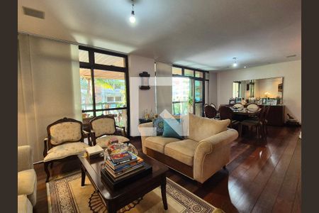 Sala de apartamento para alugar com 3 quartos, 205m² em Recreio dos Bandeirantes, Rio de Janeiro