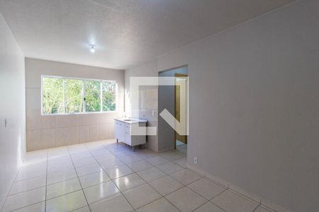 Sala/Cozinha/Área de Serviço de apartamento para alugar com 2 quartos, 45m² em Santa Cruz, Gravataí