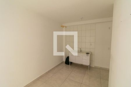 Sala/Cozinha de apartamento à venda com 2 quartos, 43m² em Vila Ré, São Paulo