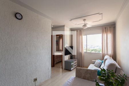 Sala de apartamento à venda com 2 quartos, 56m² em Jardim Atlântico, Belo Horizonte