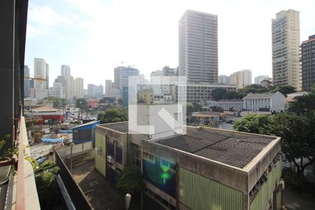 Varanda da Sala de apartamento para alugar com 1 quarto, 45m² em Jardim das Bandeiras, São Paulo