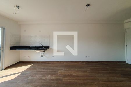 sala/cozinha de apartamento à venda com 2 quartos, 47m² em Vila Clementino, São Paulo