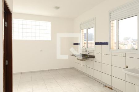 Sala e cozinha de apartamento para alugar com 1 quarto, 35m² em Jardim Lideranca, São Paulo