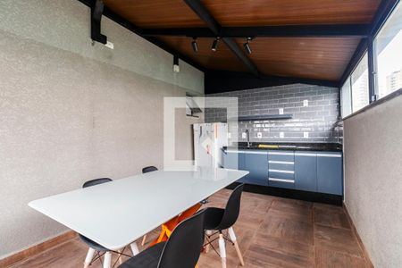 Studio - Cozinha de kitnet/studio para alugar com 1 quarto, 52m² em Vila Gomes Cardim, São Paulo