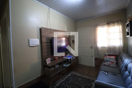 Sala de casa de condomínio à venda com 2 quartos, 48m² em Centro, Canoas