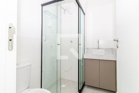 Banheiro de apartamento para alugar com 2 quartos, 42m² em Barra Funda, São Paulo