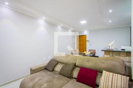Sala de apartamento à venda com 2 quartos, 160m² em Vila Cecília Maria, Santo André