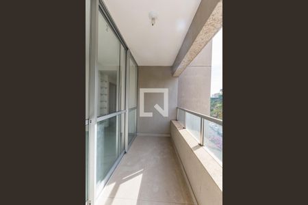 Varanda da Sala de apartamento à venda com 2 quartos, 68m² em Vila da Serra, Nova Lima