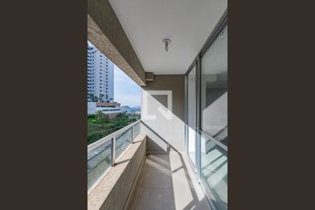 Varanda da Sala de apartamento à venda com 2 quartos, 68m² em Vila da Serra, Nova Lima