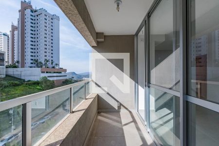 Varanda da Sala de apartamento à venda com 2 quartos, 68m² em Vila da Serra, Nova Lima