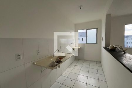 Sala/Cozinha de apartamento para alugar com 2 quartos, 49m² em Cidade Edson, Suzano