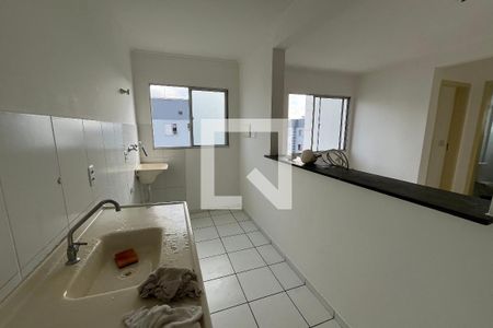 Sala/Cozinha de apartamento para alugar com 2 quartos, 49m² em Cidade Edson, Suzano