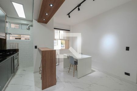 Sala/Cozinha de apartamento à venda com 1 quarto, 45m² em Consolação, São Paulo