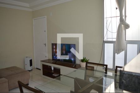 Sala de apartamento à venda com 2 quartos, 50m² em São Joaquim , Contagem