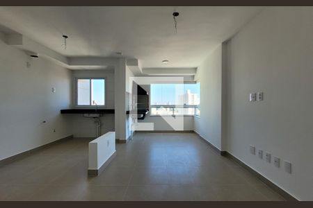 Sala de apartamento à venda com 2 quartos, 80m² em Vila Guiomar, Santo André