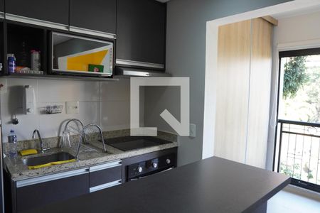 Cozinha de apartamento para alugar com 1 quarto, 38m² em Vila Suzana, São Paulo