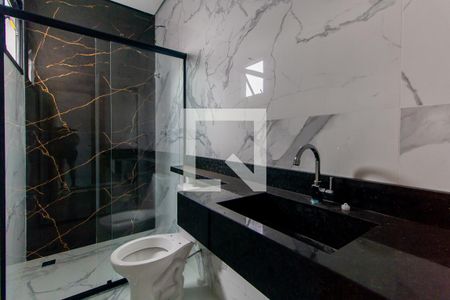 Banheiro de apartamento para alugar com 2 quartos, 40m² em Vila dos Minerios, São Paulo