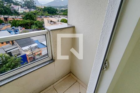 sala - varanda de apartamento à venda com 2 quartos, 49m² em Taquara, Rio de Janeiro