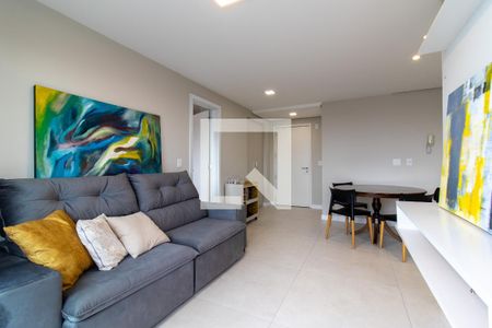 Sala de apartamento à venda com 1 quarto, 52m² em Petrópolis, Porto Alegre