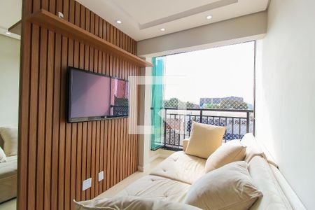 Sala de apartamento para alugar com 2 quartos, 45m² em Vila Sao Joao, Guarulhos